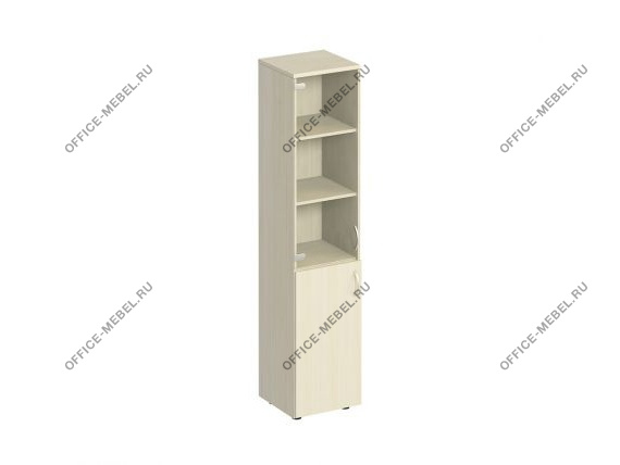 Шкаф для документов узкий со стеклом К 381 на Office-mebel.ru