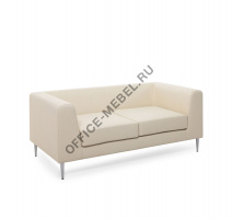 ЕВА АП/EVA UP Диван 2мест, иск.кожа EVA UP 2 Chrome Ecotex 3027 на Office-mebel.ru