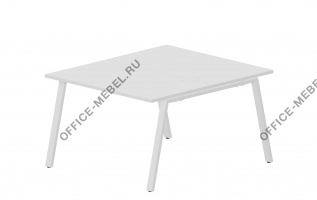 Составной стол на 2 рабочих места ARN2TG127 на Office-mebel.ru