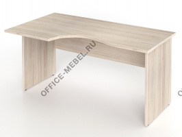 Стол рабочий криволинейный КС 169ПР/КС 169Л на Office-mebel.ru