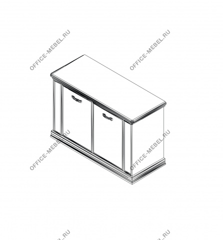 Греденция малая PRT302 на Office-mebel.ru