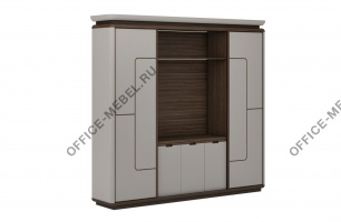 Шкаф с полками и вешалкой для одежды Cus2524 на Office-mebel.ru
