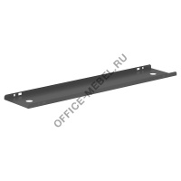 Кабель канал узкий L=1400 с держателями H=127 (комплект) на Office-mebel.ru