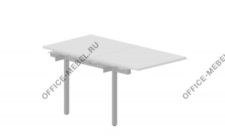 Составной стол на 2 рабочих места UNN2TPS08 на Office-mebel.ru