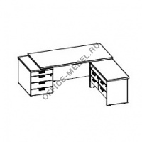 Стол CaCFTP2420(L/R) на Office-mebel.ru