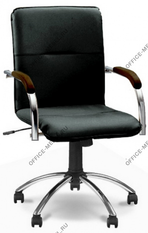 Стул САМБА НА КРЕСТОВИНЕ ХРОМ на Office-mebel.ru