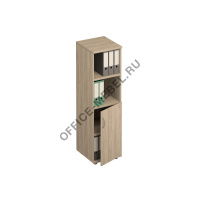 Шкаф для документов узкий полузакрытый 367 на Office-mebel.ru