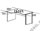 Стол рабочий фигурный (левый) Karstula F0144 на Office-mebel.ru