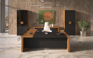 Киу ДМ - Кабинеты руководителя из материала ДСП Flax из материала ДСП Flax на Office-mebel.ru