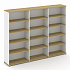 Стеллаж три широкие секции, 5 ниш CN.STS-530 на Office-mebel.ru 1