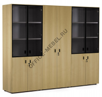 ENZO Шкаф комби x 2 с гардер 109 731 ECL-L 01 на Office-mebel.ru