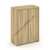 Шкаф средний широкий (2 средних фасада ЛДСП) COR.ST-2.3 на Office-mebel.ru