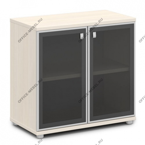 Шкафы со стеклом в алюминиевом профиле V-692 на Office-mebel.ru