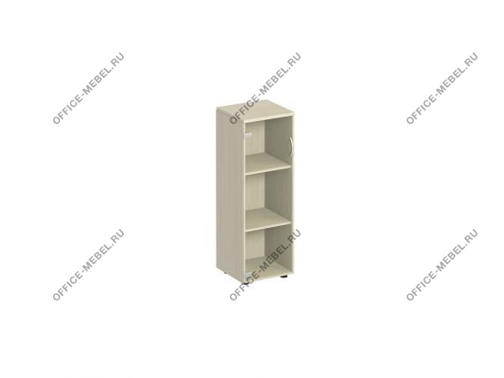 Шкаф для документов средний узкий с прозрачным стеклом К 358 на Office-mebel.ru