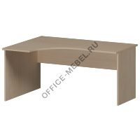 Стол криволинейный компактный А-201 Лев./Прав. на Office-mebel.ru