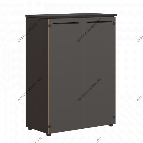 Шкаф со стеклянными дверьми MMC 85.2 на Office-mebel.ru