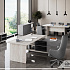 Стол руководителя с опорной тумбой	B-119 Л/П			 на Office-mebel.ru 4