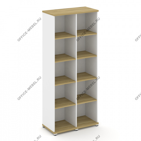 Стеллаж две узкие секции, 5 ниш CN.STU-520 на Office-mebel.ru