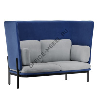 Диван двухместный  с высокой спинкой STA-02 на Office-mebel.ru