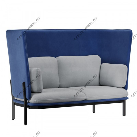 Мягкая мебель для офиса Диван двухместный  с высокой спинкой STA-02 на Office-mebel.ru