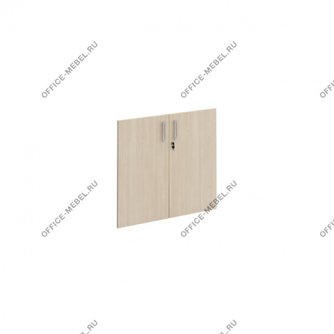 Дверь деревянная (комплект 2 шт.) с замком В 563 на Office-mebel.ru