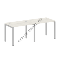 Рабочая станция на 2 раб.места на П-образном м/к 40БП.СМ-2.1 на Office-mebel.ru