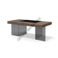 Стол руководителя с бюваром Gs-1N на Office-mebel.ru