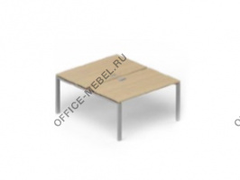 Стол рабочий «Bench» с врезным блоком LVRP21.1616-2 на Office-mebel.ru