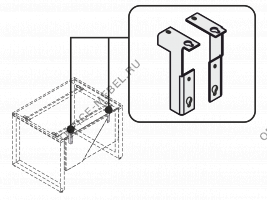 Держатель нижней панели MDF901 на Office-mebel.ru