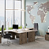 Дверь стеклянная тонированная в алюминиевом профиле V-014 на Office-mebel.ru 11