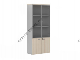 Шкаф комбинированный алюм. FLS331/R2.L на Office-mebel.ru