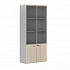 Шкаф комбинированный алюм. FLS331/R2.L на Office-mebel.ru 1