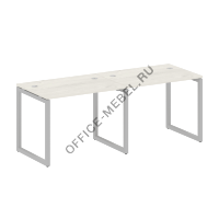 Рабочая станция на 2 раб.места на О-образном м/к 40БО.СМ-2.1 на Office-mebel.ru