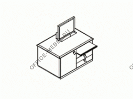 Тумба под PC PVSUPPC на Office-mebel.ru