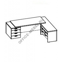 Стол CaCFTP2320(L/R) на Office-mebel.ru