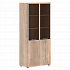 Шкаф комбинированный двери в AL-раме DHC 85.7 на Office-mebel.ru 1