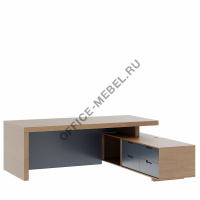 Стол письменный с тумбой большой Л/П CON36210224 на Office-mebel.ru