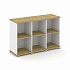 Стеллаж три узкие секции, 2 ниши CN.STU-230 на Office-mebel.ru 1