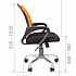 Офисное кресло CHAIRMAN 696 Silver на Office-mebel.ru 2