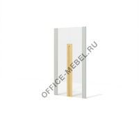 Двери низкие стеклянные Rem-02.2 на Office-mebel.ru