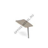 Брифинг-приставка фронтальная METAL ТМ М1 074 на Office-mebel.ru