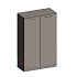 Шкаф средний универсальный (двери ЛДСП) JNS924.U727 на Office-mebel.ru 1