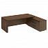 Стол руководителя на опорной тумбе МК 138-2 на Office-mebel.ru 1