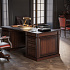 Стол руководителя (двухтумбовый, без центрального лотка) Dan-201.2  на Office-mebel.ru 5