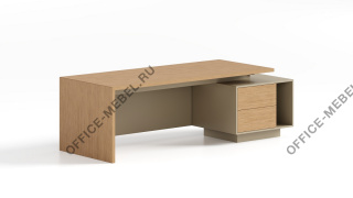 Стол с короткой тумбой  (универсальный)  1,8м. AU1808/V29.U727 на Office-mebel.ru