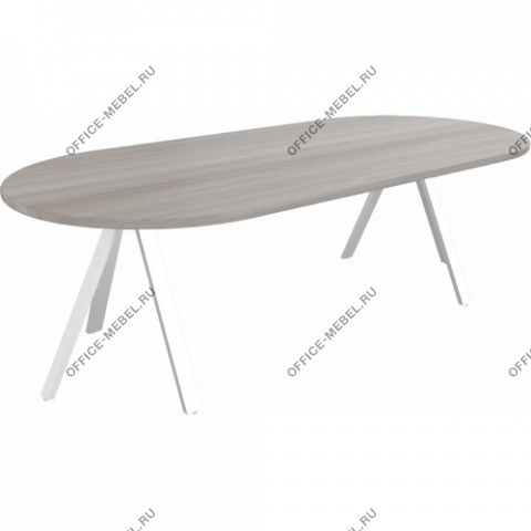 Стол для переговоров 19701 каркас белый на Office-mebel.ru