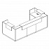 Стойка ресепшен П-образная А4 9882 на Office-mebel.ru 1