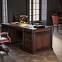 Стол руководителя (двухтумбовый, без центрального лотка) Dan-201.2  на Office-mebel.ru 3