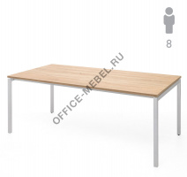 TOUR Стол переговоров 200*100 80S065 DL (9003) на Office-mebel.ru