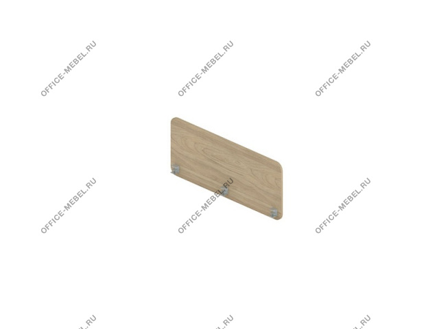 Экран-перегородка с кронштейнами для крепления к столешнице R-65 на Office-mebel.ru
